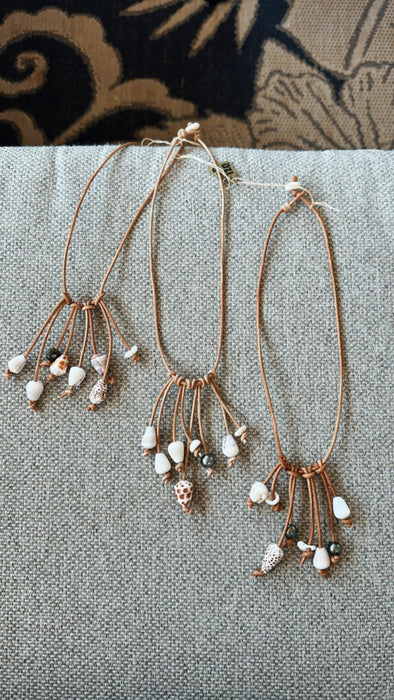 Leather Fringe Necklace