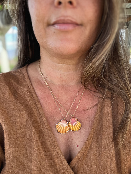 Sunrise Shell Necklace