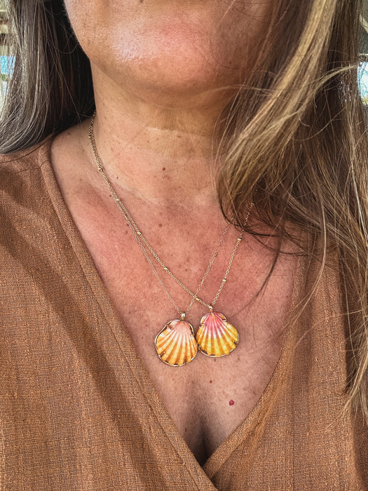 Sunrise Shell Necklace