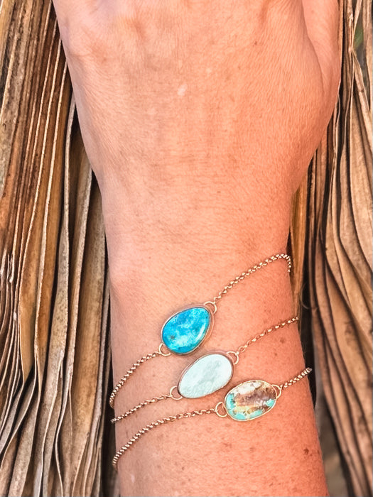 Gold Turquoise Bracelet