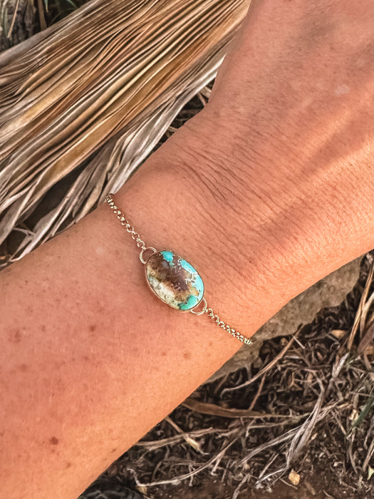 Gold Turquoise Bracelet