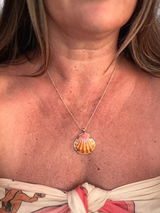 Sunrise Shell Necklace