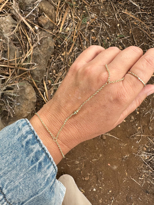 Gold Hand Chain