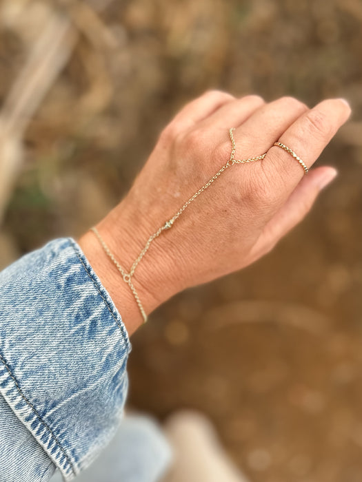 Gold Hand Chain