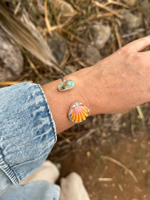 Sunrise Shell Cuff