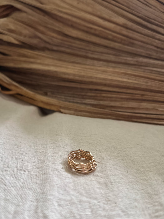 Rolling Waves Ring