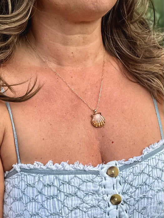 Sunrise Shell Necklace