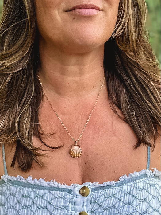 Sunrise Shell Necklace