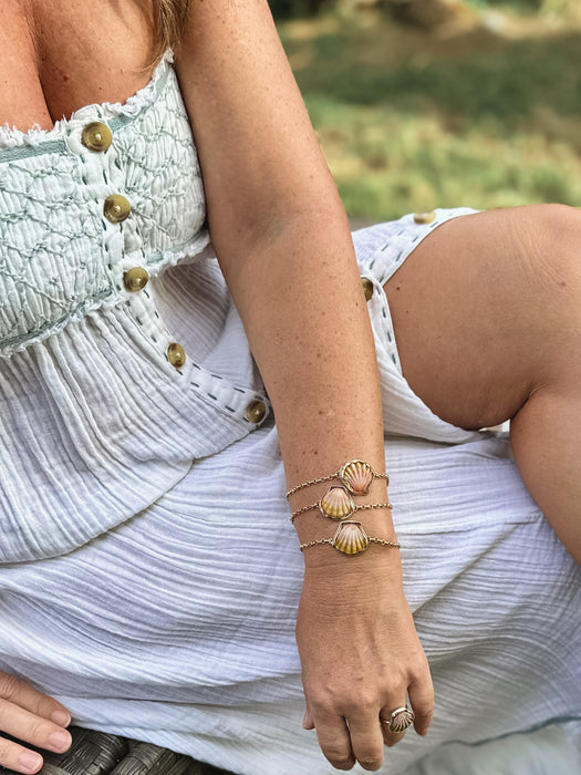 Sunrise Shell Bracelet
