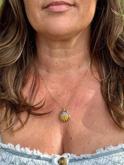 Sunrise Shell Necklace