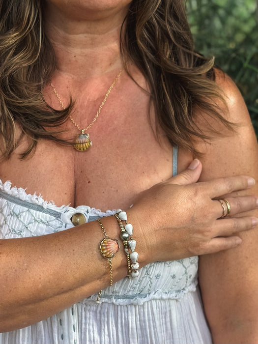 Sunrise Shell Bracelet