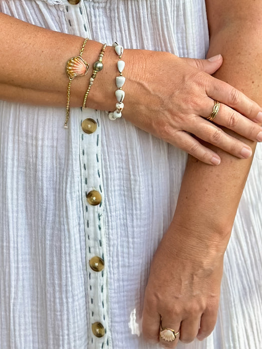 Sunrise Shell Bracelet