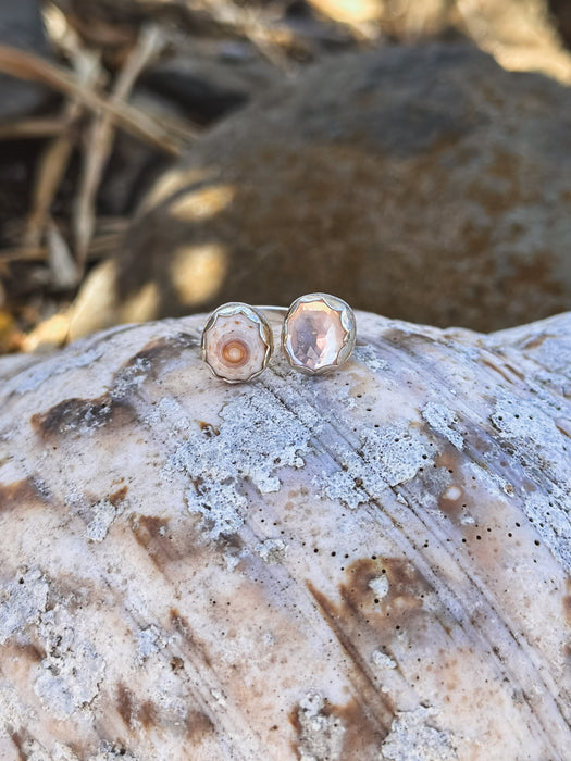 Open Puka Shell Ring